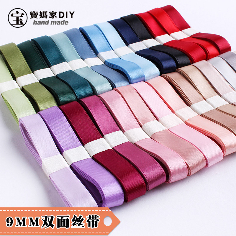 diy宝妈家手工头饰丝带5米价图片