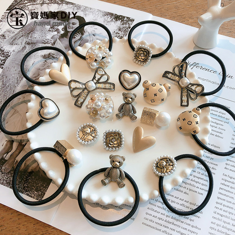 高级感爆棚定制C扣复古合金配件手工diy发饰材料韩国新款发圈女生,饰品/流行首饰/时尚饰品新,其他DIY饰品配件,淘宝优惠券,粉丝福利购,淘宝优惠卷