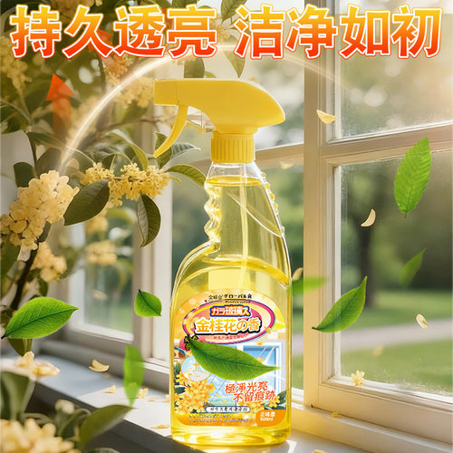 全球仓玻璃清洁剂家用擦玻璃镜子窗户强力去污泡泡多用途清洁剂