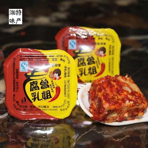 曾姐腐乳湖南特产香辣果冻霉豆腐乳新化白溪农家手工自制下饭菜