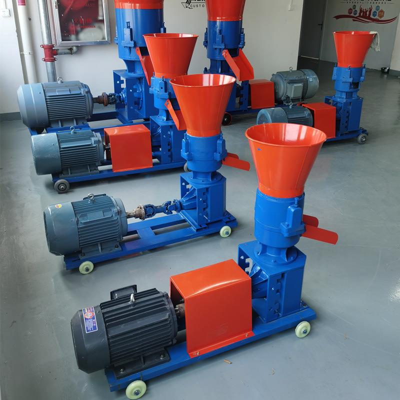 出口饲料颗粒机小型家用水产类食物颗粒机家畜家禽类颗粒饲料机