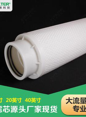 40寸大通量折叠滤芯RTM41HF050派克大流量水滤芯型号齐全货期短
