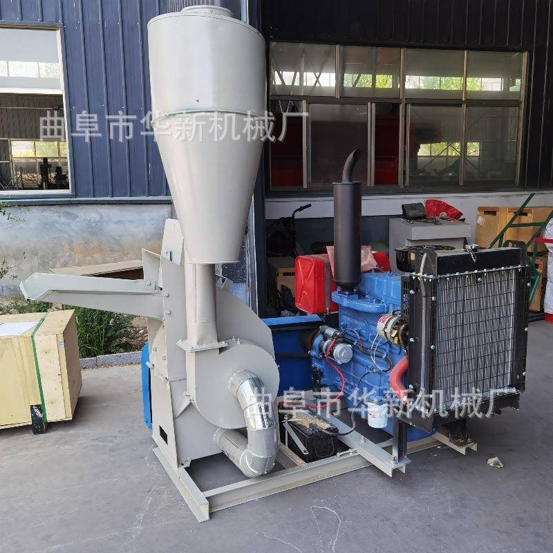 柴油机款秸秆粉碎机玉米杂粮粉碎机化工原料破碎机