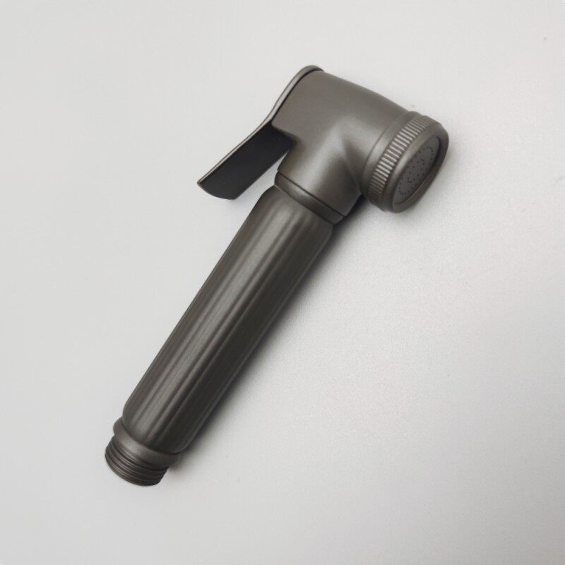 马桶伴侣喷枪厕所卫生间冲洗抢高压增压喷头水枪妇洗器黑色金色