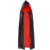 Red and Black Double-Layered Hooded Grim Reaper Cloak 1.7m
