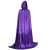 Purple Gold Velvet Death Cloak 1.7m