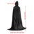 Black Gold Velvet Grim Reaper Cloak 1.7m