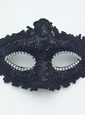 万圣节化妆假面儿童面具男士派对帅气古风面罩公主舞会面具半脸