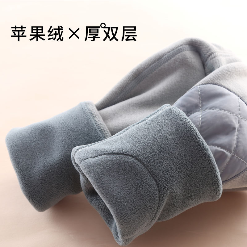 宝宝加绒加厚打底裤男童女童冬季内穿保暖裤中大童秋冬款棉裤儿童