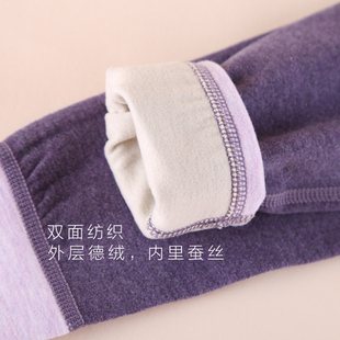 女童保暖裤德绒秋裤蚕q丝单条冬天内穿薄款薄绒春秋款女孩宝宝儿