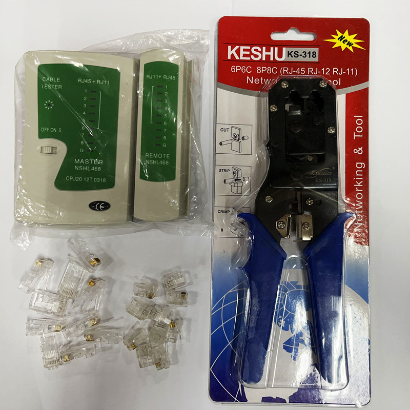 全部部网疯抢的水晶�头压线钳消费者端套装，网工&DIY党都抢疯了！