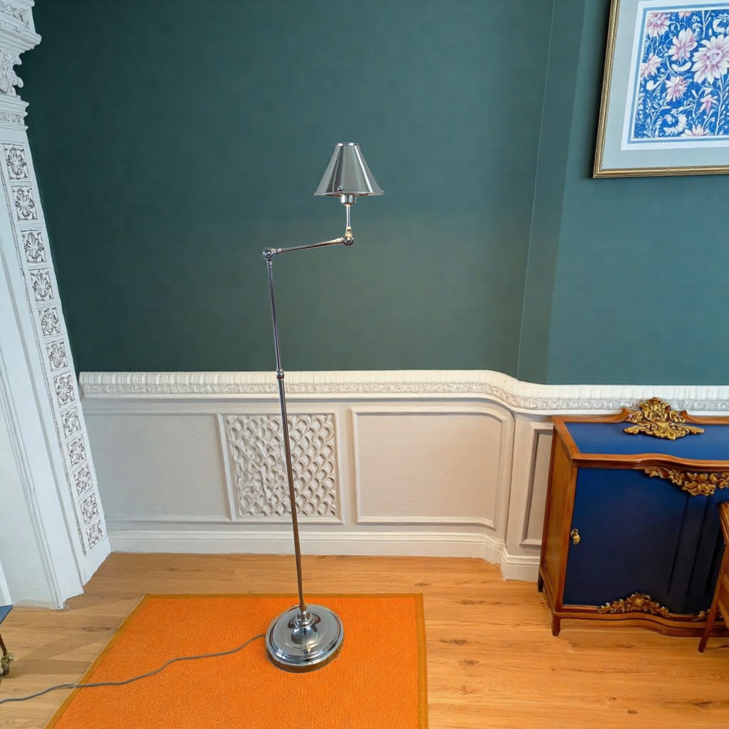 极简书房渲染高级感氛围床头灯