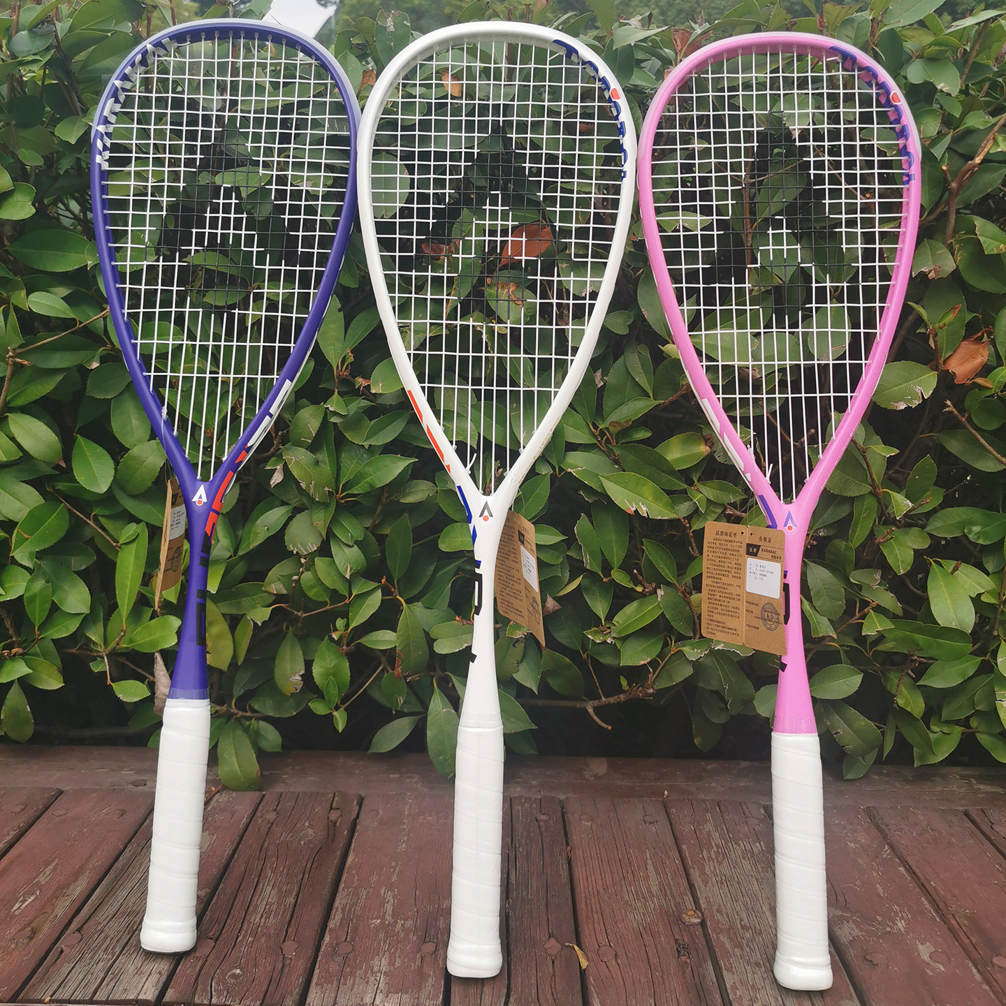 英国卡拉卡尔KARAKAL壁球拍115克男女超轻初学者全碳素送球包邮