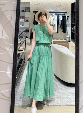 韩国代购 Lanvin Collection 26夏 连衣裙 4-WOP262W/WM1
