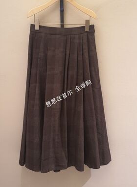 韩国代购 TIME 26秋 半身裙 TM2G8-WSC326W