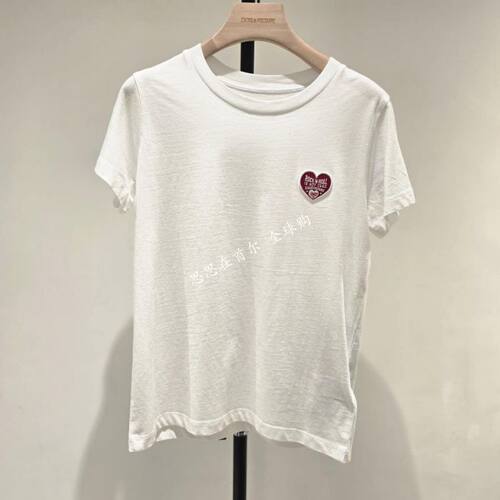 韩国代购 ZADIG&VOLTAIRE 26秋 T恤 ZE6FFCTTE017