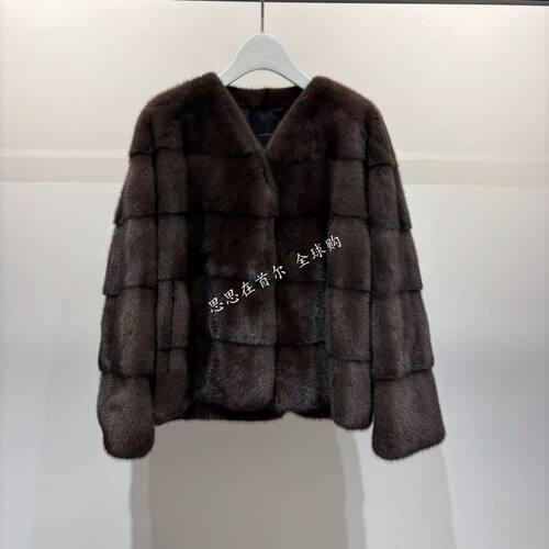 韩国代购 CASHMERE 26冬 皮草 CM2G9-FOT362W