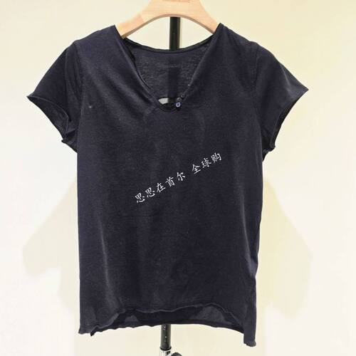 韩国代购 ZADIG&VOLTAIRE 26秋 T恤 ZE6FFCTTE014