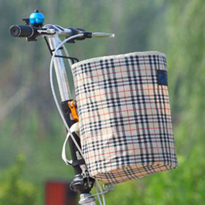Panier pour vélo en toile - Ref 2257575 Image 4
