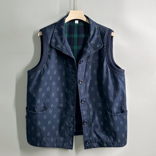 中老年人马甲女春秋老太太纯棉女士坎肩妈妈奶奶女款 外穿背心 大码