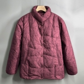 老奶奶大码 中老年人小棉袄女冬装 2025新款 轻薄棉衣妈妈薄棉服外套