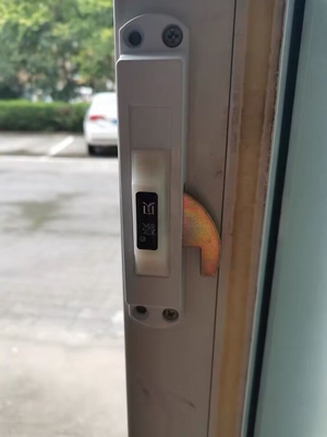 对开门锁塑钢推拉门锁扣平移门锁具带钥匙对开固定铝合金专用锁扣