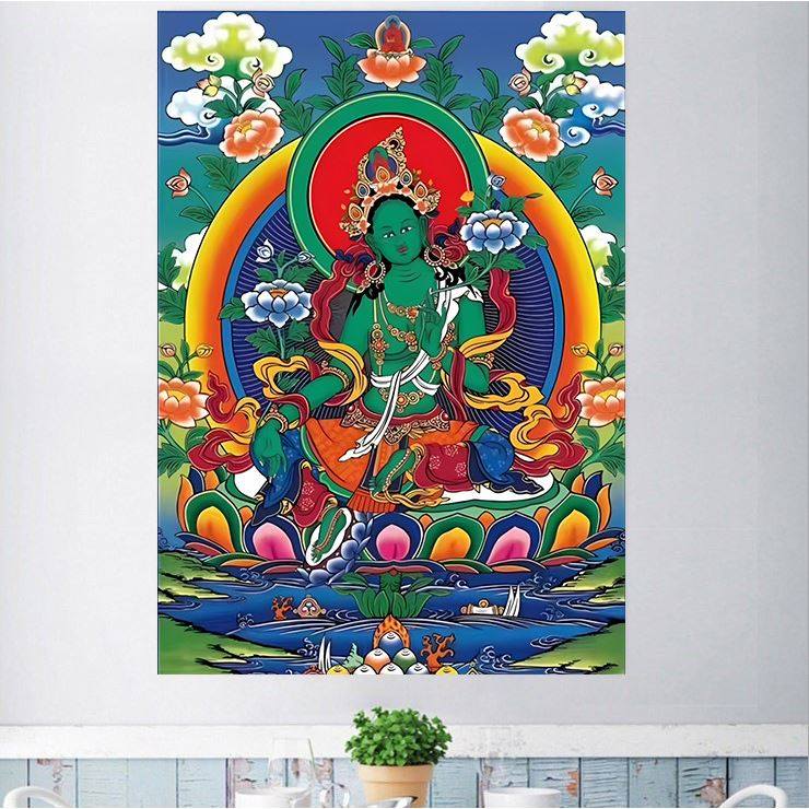 钻石绣2024年新款满钻5d钻石画客厅玄关点钻钻石十字绣客厅唐卡,居家布艺,钻石绣,淘宝优惠券,粉丝福利购,淘宝优惠卷