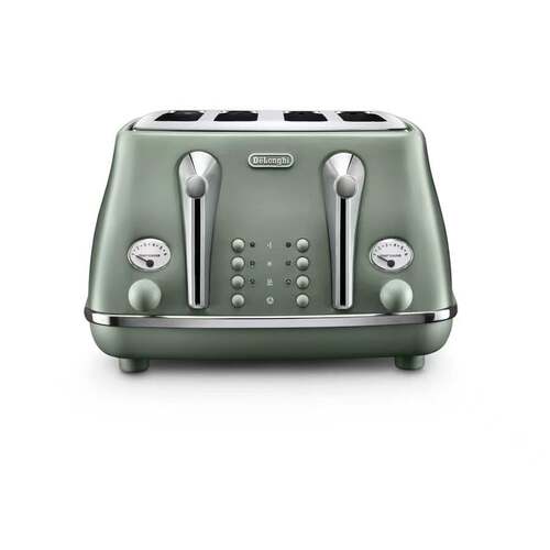 意大利delonghi/德龙4片烤多士炉
