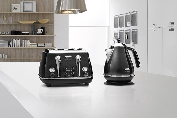 意大利Delonghi/德龙CTO4003 家用全自动多士炉4片烤面包土司机