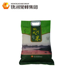 黑龙江东北大米一级新米饶河精选长粒香5kg家庭包装包邮 农家自产
