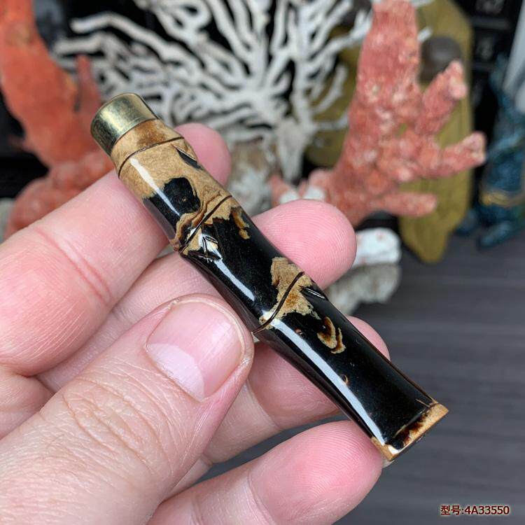 天然海柳烟嘴烟斗老式传统造型