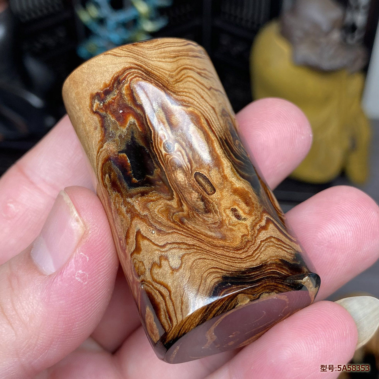 纯天然保真海柳血柳妖纹精品手把件文玩吊坠吊件车挂多宝通用配饰