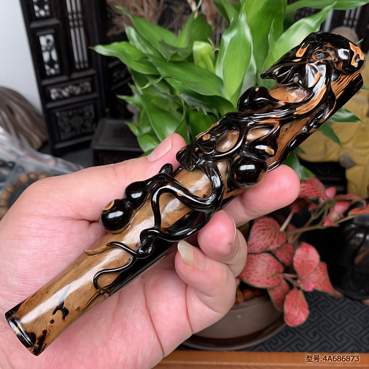 神木阁海柳血柳精雕过滤烟嘴
