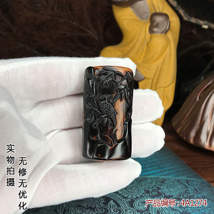 黑珊瑚海柳文玩多宝佛珠念珠项链搭配吊坠牌子珠串收藏喜鹊包邮