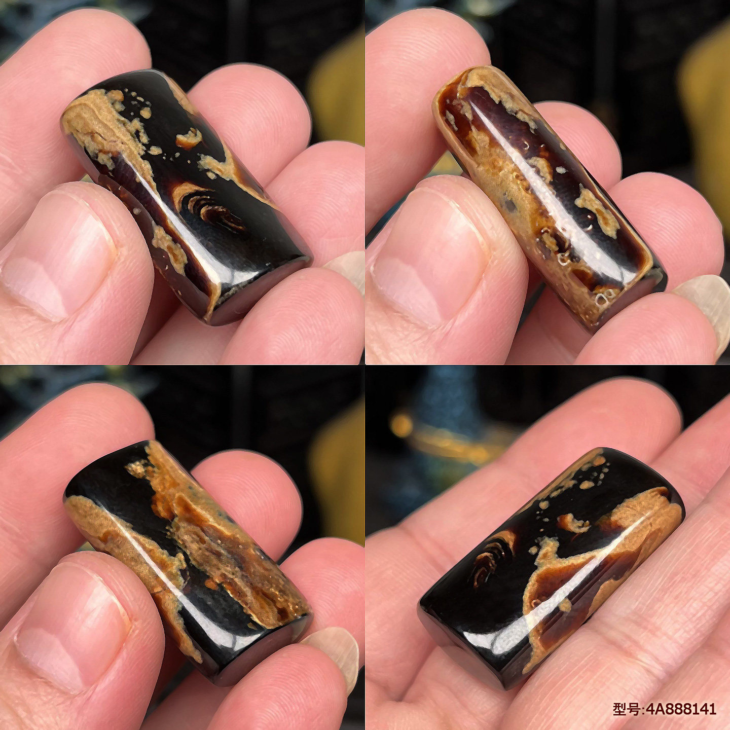 天然保真海柳文玩随型吊坠