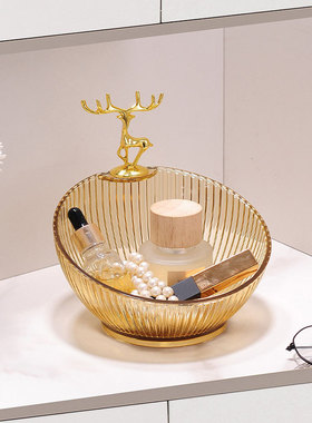 进门钥匙收纳玄关简约托盘摆件置物架客厅家居电视餐边柜装饰