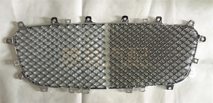 适用04-08年宾利欧陆镀烙风网中网电镀框通风网飞驰GT前格栅配件