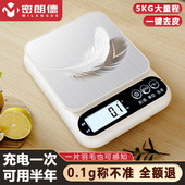 小型电子秤克称高精度厨房秤烘焙精准家用商用食物秤2025新款 克重
