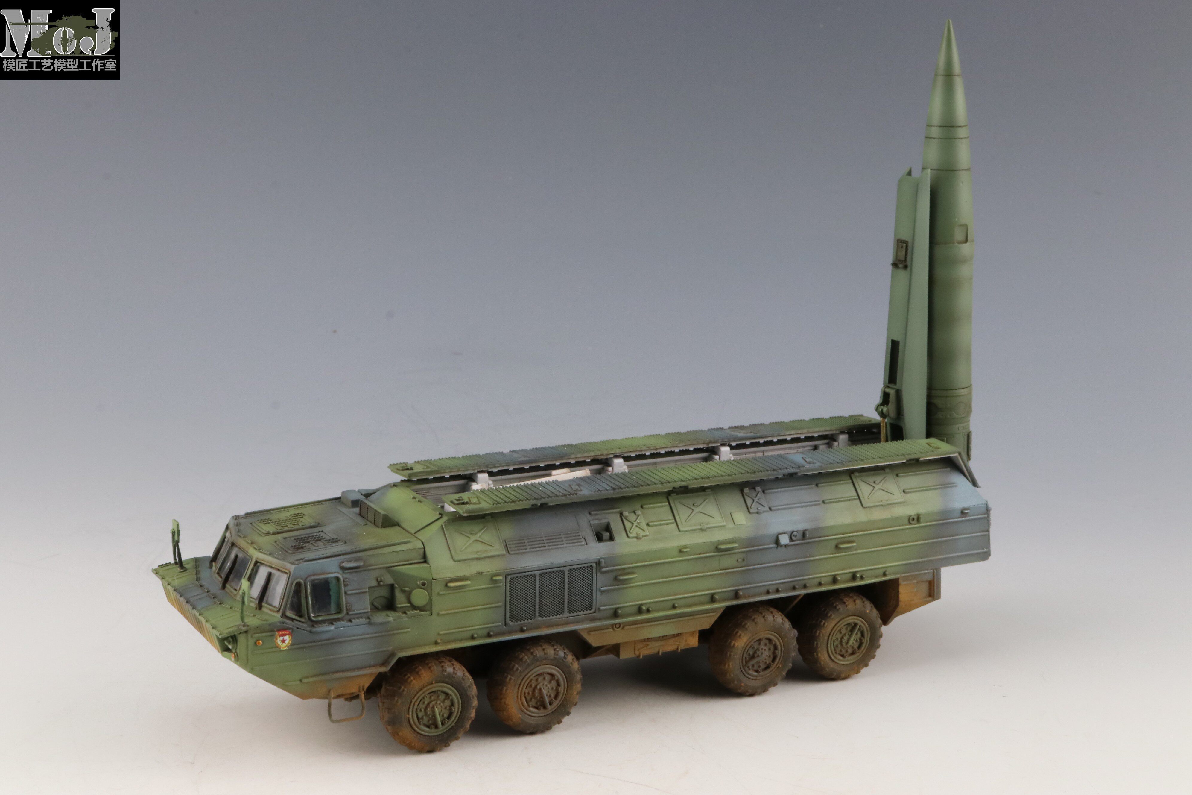 【模匠】1/72 小号手 82926 苏联ss-23蜘蛛导弹车  成品代工