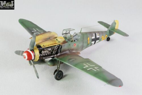 【模匠】田宫1/48 61117 德国 Bf109 G-6 歼击机 成品代工