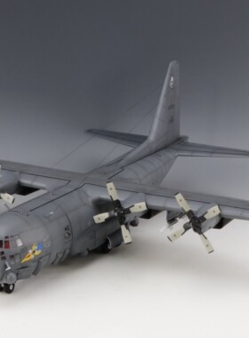 【模匠】1/72意大利1301美AC-130重型攻击机飞行炮艇”成品代工