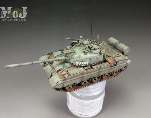 利华03306苏联t-55am坦克成品