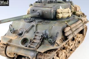 狂怒 模匠 35346成品代工 M4A3E8坦克 田宫 谢尔曼 美军