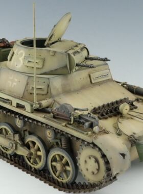 【模匠】三花 1008 1/16 德国一号坦克A型 成品代工