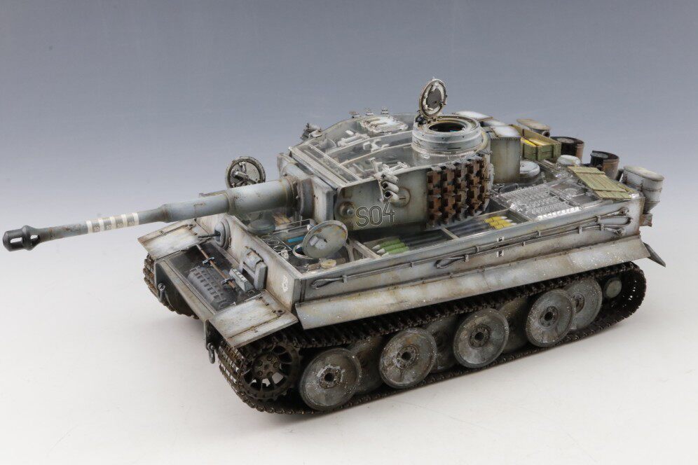 【模匠】麦田5025 1/35 德国虎I初期生产型全内构 透明版成品代工