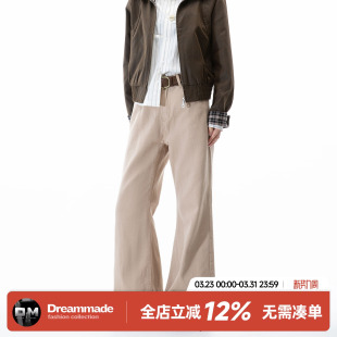 vibe微喇休闲裤 男春秋季 新款 Dream 男生长裤 美式 直筒修身 子 made