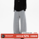 made美式 休闲裤 灰色卫裤 冬季 Dream 子冬装 男款 加厚直筒宽松弯刀裤