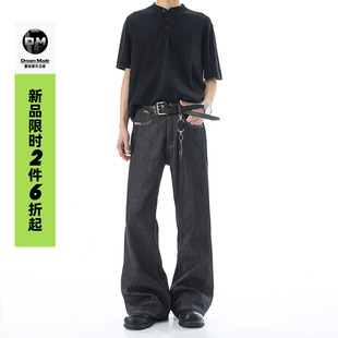A字丹宁原牛牛仔裤 美式 男款 春季 子 Dream 直筒男生cleanfit裤 made
