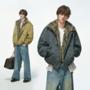 加厚棉服重磅工装 狼王座山雕外套男冬季 棉衣男生棉袄 made Dream