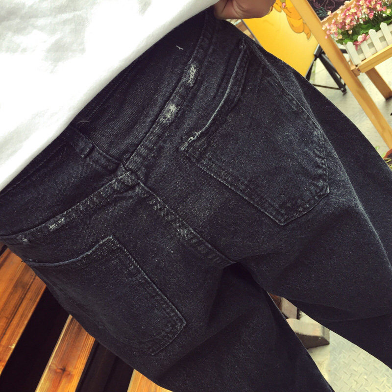 Jeans pour jeunesse en coton - Ref 1461644 Image 4